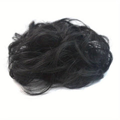 Wavy Curly Synthetic Hair Extensions for Messy Bun Updo