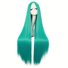 Long Straight Synthetic Wig Heat Resistant For Halloween Cosplay
