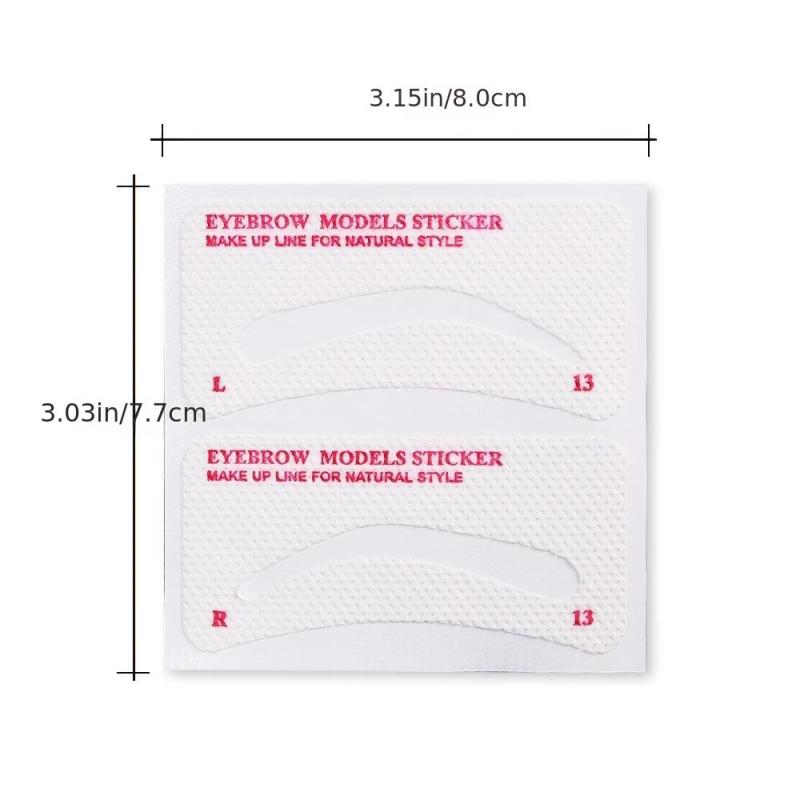 Eyebrow Stencil Set for Natural Brows, 5 Pc Kit