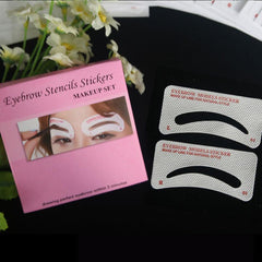 Eyebrow Stencil Set for Natural Brows, 5 Pc Kit