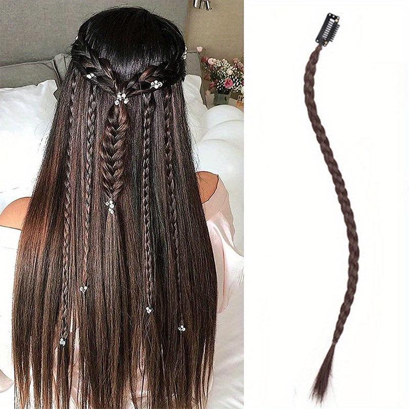 Boxing Braid Clip-In Hair Extensions for Daily Party Halloween Use