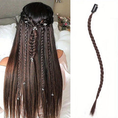 Boxing Braid Clip-In Hair Extensions for Daily Party Halloween Use