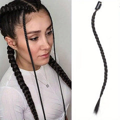Boxing Braid Clip-In Hair Extensions for Daily Party Halloween Use