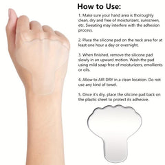 Transparent Silicone Hand Wrinkle Sticker Reduce Skin Aging