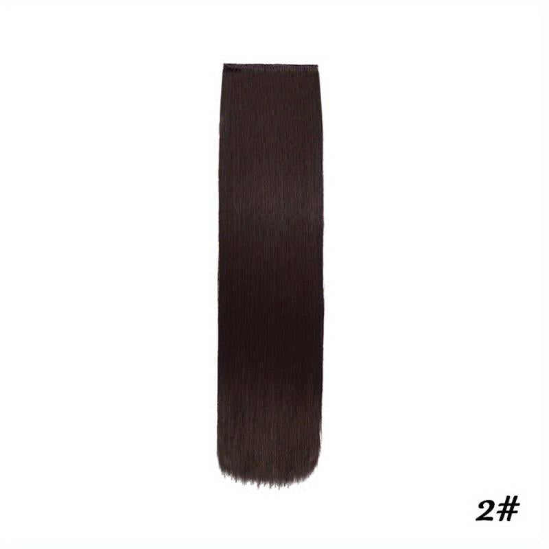 Clip In Straight Hair Extensions Synthetic Fiber Hair Extensions for Women