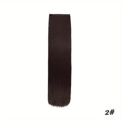 Clip In Straight Hair Extensions Synthetic Fiber Hair Extensions for Women