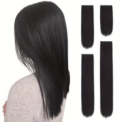 Clip In Straight Hair Extensions Synthetic Fiber Hair Extensions for Women