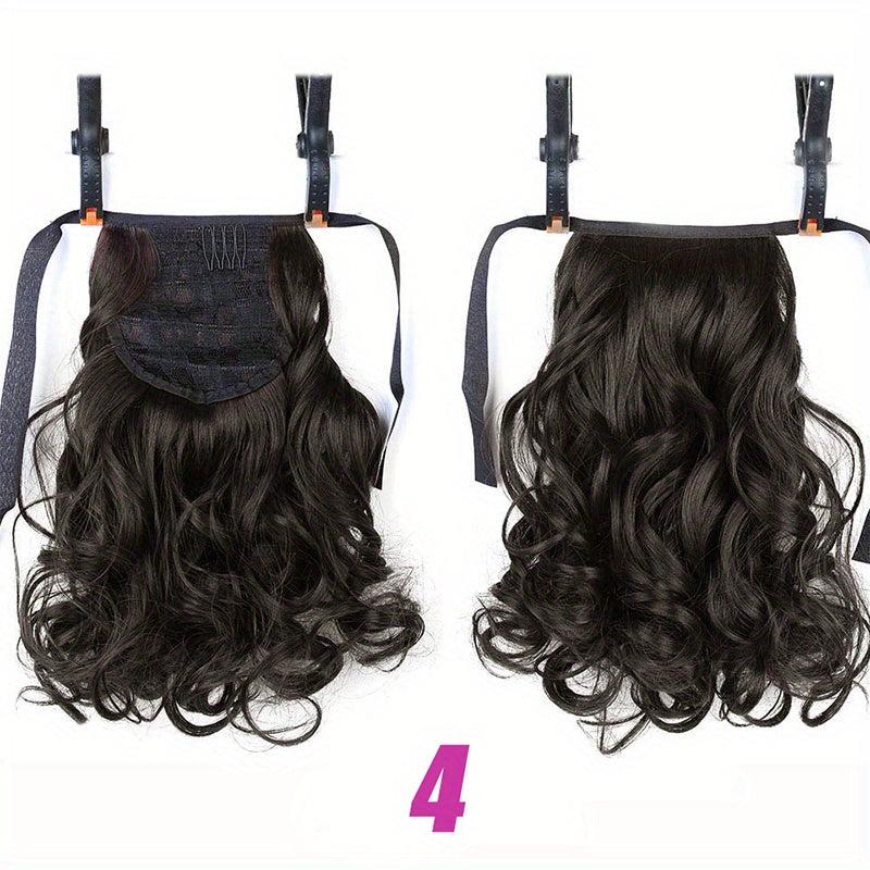 Synthetic Ponytail Extensions for Women - Easy to Apply and Maintain