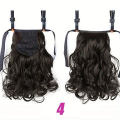 Synthetic Ponytail Extensions for Women - Easy to Apply and Maintain