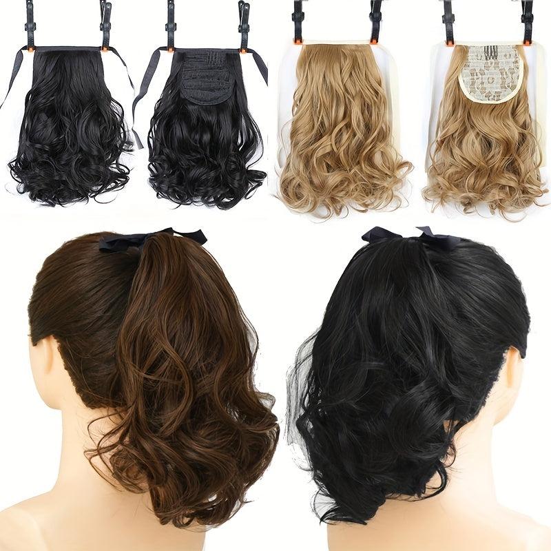 Synthetic Ponytail Extensions for Women - Easy to Apply and Maintain