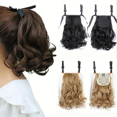 Synthetic Ponytail Extensions for Women - Easy to Apply and Maintain