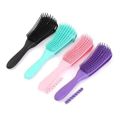 Curly Hair Detangling Brush Portable Hair Detangler Eight Claws