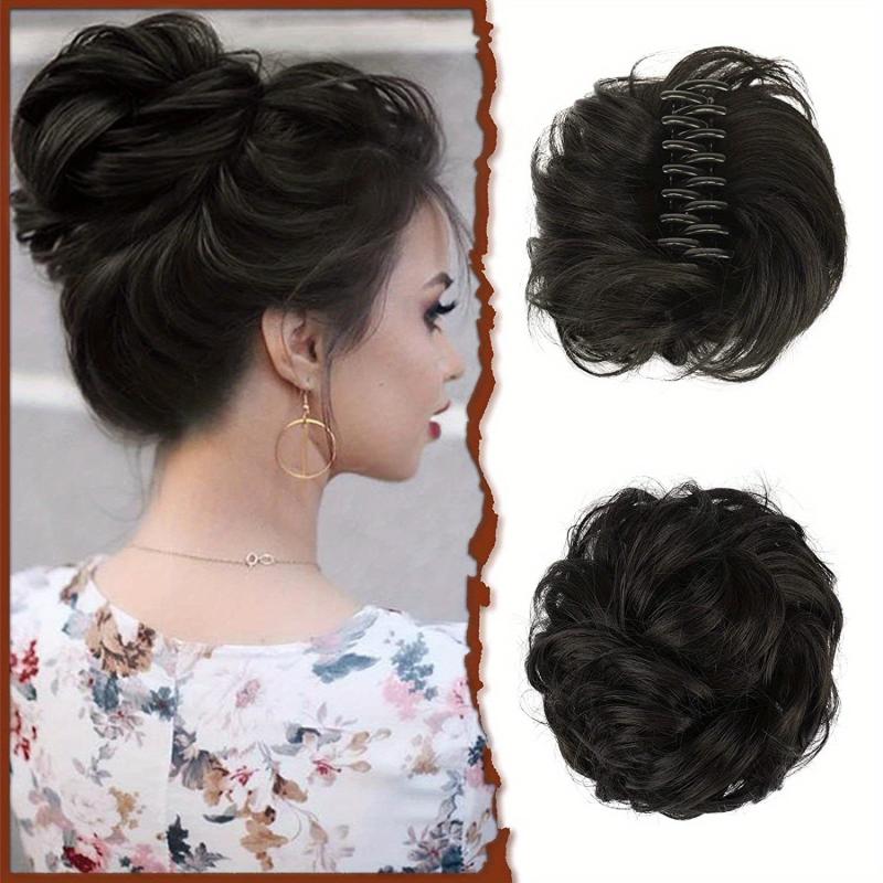 Fluffy Wavy Curly Claw Clip Hair Extension for Women