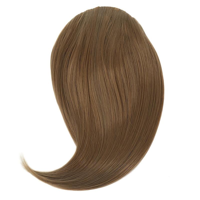 Synthetic Clip In Bangs for Women Hairpiece with Side Bangs