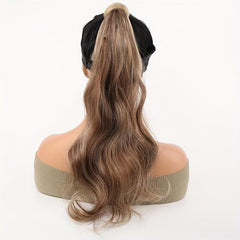Flexible Steel Wire Wrap Around Long Ponytail Extensions