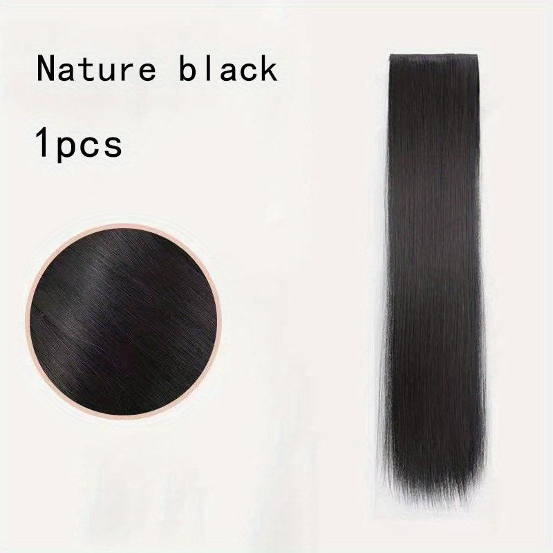 Thick Long Straight Clip In Extensions Pack of 3 for Women Girls 50.8 cm