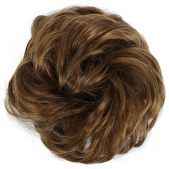 Curly Wavy Messy Hair Bun Extension