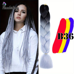 Ombre Synth. Braiding Hair 60-96cm Jumbo Box Braids Ext.