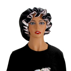 Satin Reversible Sleeping Cap for Women Hair Care Bonnet