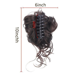 Hair Bun Wig Clip Synthetic High Temperature Filament