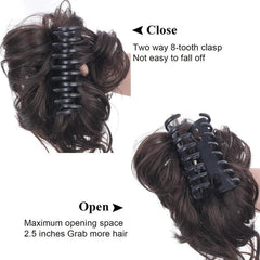 Hair Bun Wig Clip Synthetic High Temperature Filament