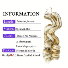 60 96 Cm Ombre Loose Wave Braiding Hair Extensions