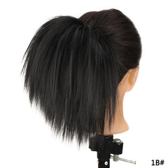 Fluffy Curls Women's Wig with Rubber Band
