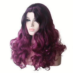 Long Body Wave Synthetic Wig Fashionable For Daily Use