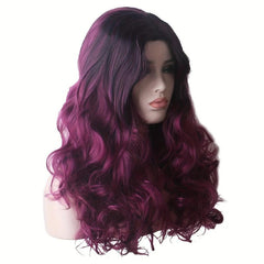 Long Body Wave Synthetic Wig Fashionable For Daily Use