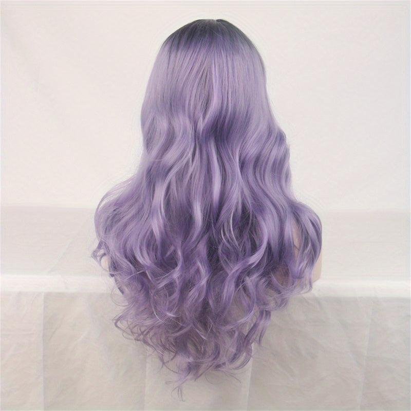 Long Body Wave Synthetic Wig Fashionable For Daily Use