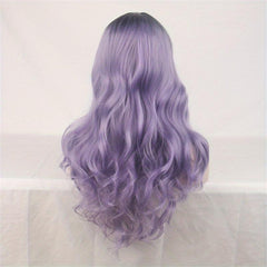 Long Body Wave Synthetic Wig Fashionable For Daily Use