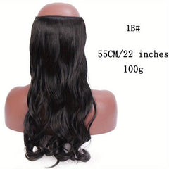 Invisible Line Hair Extension Long Wave Wig Piece