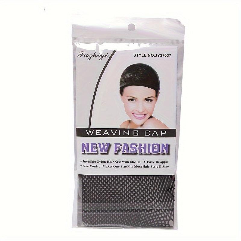 5pcs Breathable Fishing Net Wig Cap with Elastic Nylon Mesh Lining