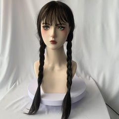 Long Double Ponytail Movie Cosplay Wig With Bangs