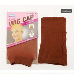 Stretchy Nylon Wig Caps For Women 2 Pcs