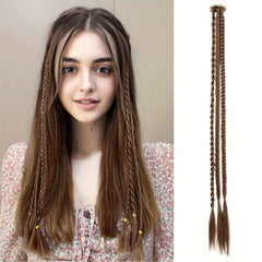 Y2K Clip In Hair Extensions 55 Long Natural Soft Synthetic Hairpieces