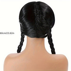 Long Braided Pigtails Wig Halloween Cosplay Party