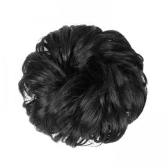 Messy Hair Bun Hair Piece Synthetic Curly Wavy Scrunchies Chignon Extension