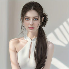 Synthetic Natural Straight Hair Ponytail Extension