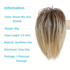 Messy Bun Hair Piece Claw Clip Hair Bun Extensi...