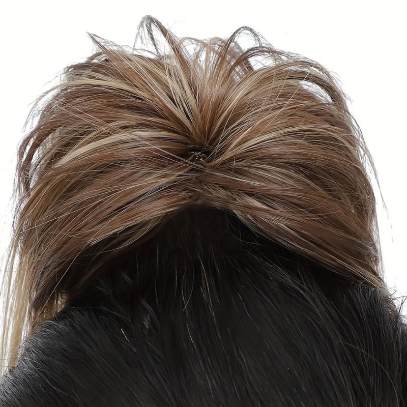 Messy Bun Hair Piece Claw Clip Hair Bun Extensi...