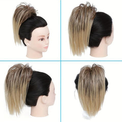 Messy Bun Hair Piece Claw Clip Hair Bun Extensi...