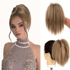 30 48 Cm Messy Bun Hair Piece Claw Clip Hair Bun Wavy Curly Chignon