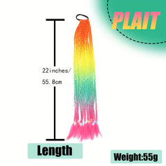 Colorful Hair Scrunchy Elastic Hair Band Hair Accessories