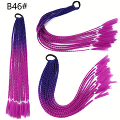 Colorful Hair Scrunchy Elastic Hair Band Hair Accessories