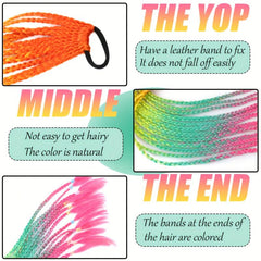 Colorful Hair Scrunchy Elastic Hair Band Hair Accessories