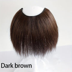 Short Straight Hair Pieces U Shaped Hair Pads Synthetic Clip In Extensions