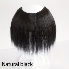 Short Straight Hair Pieces U Shaped Hair Pads Synthetic Clip In Extensions