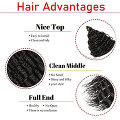 76 2 Cm Long Wavy Goddess Braiding Hair Extensions
