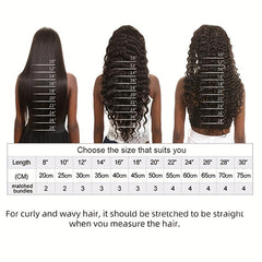 Natural Curly Wave Human Hair Extensions Unprocessed Virgin Hair Weave